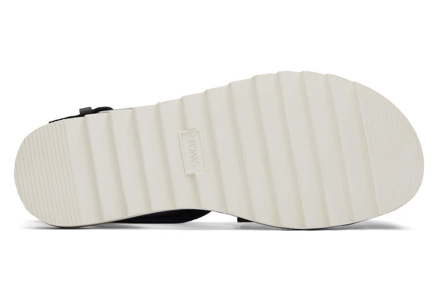 Sidney Sandal Black Leather