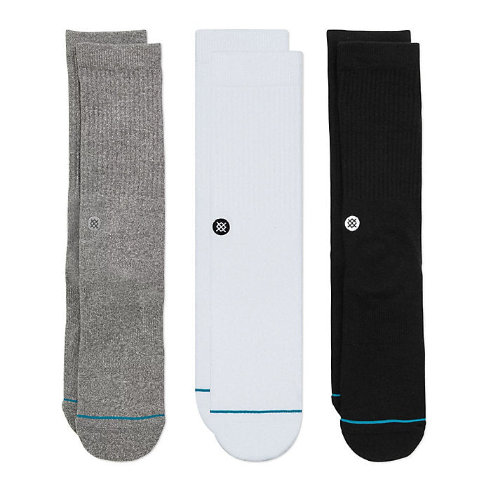 Icon 3 Pack Men's Socks