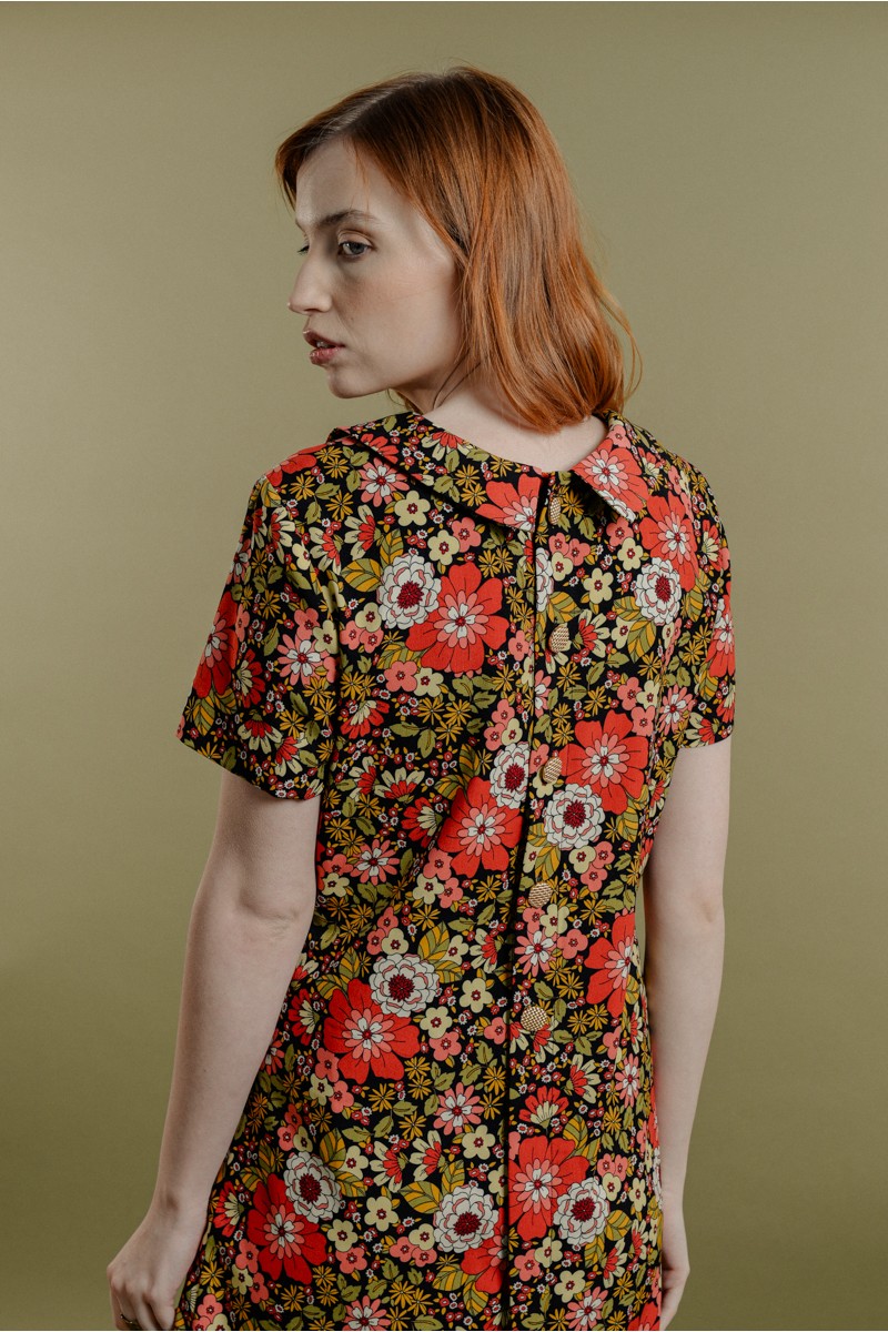 Peter Pan Mini Dress