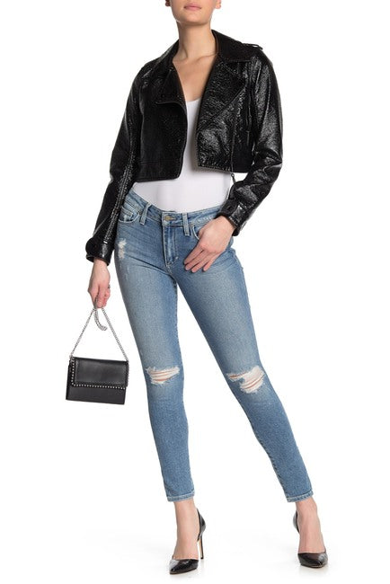 The Icon Mid Rise Skinny Ankle Jean