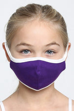 Load image into Gallery viewer, Kids Face Masks Purple/Grey/Blue/Mint/Lilac
