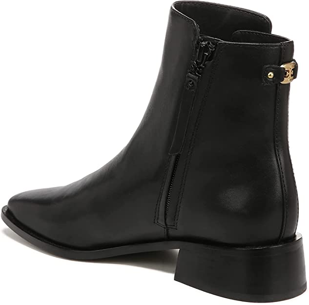 Thatcher Bootie Black Leather