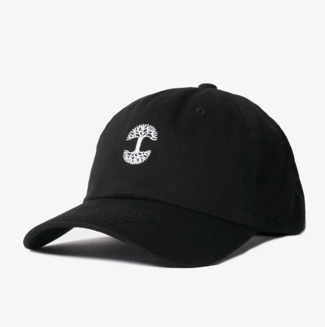 Micro Logo Dad Hat Black