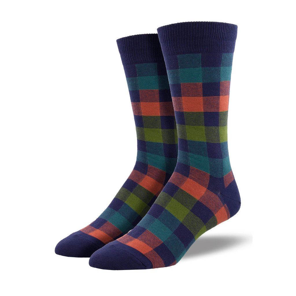 Buffalo Plaid Men's Socks