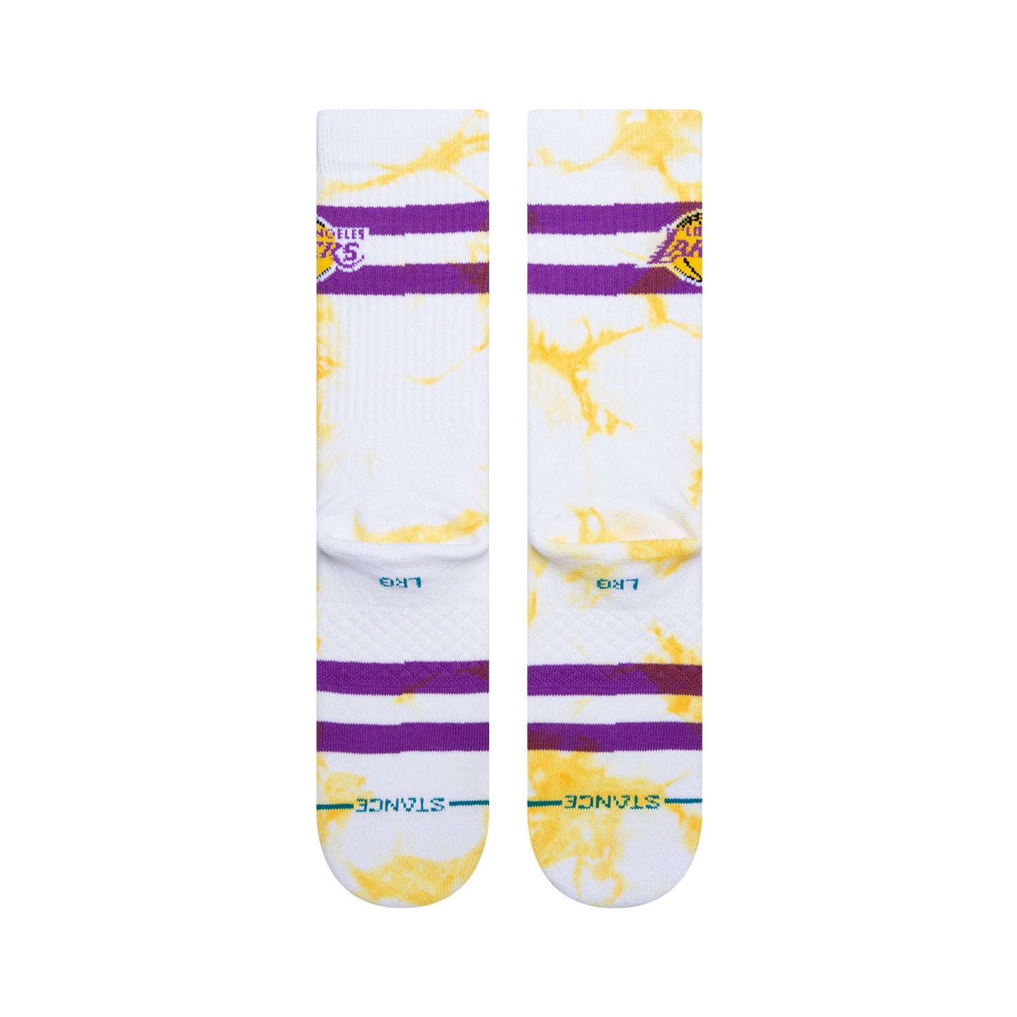 Los Angeles Lakers Dyed Socks