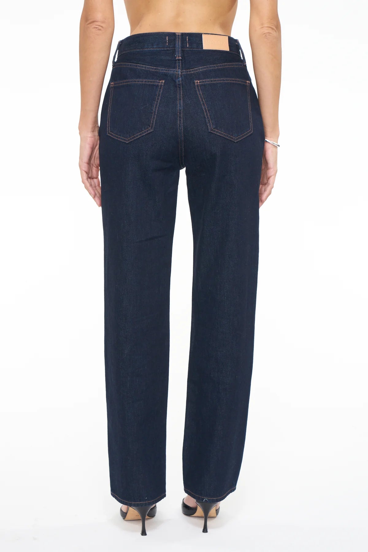 Cassie Super High Rise Straight Jeans