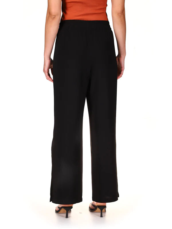 Side Slit Wide Leg Pant