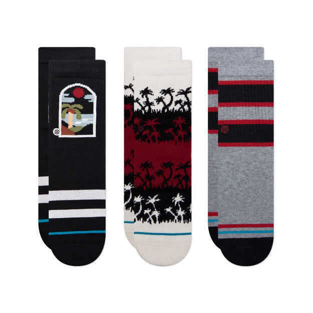 Sea View Kid's Crew Socks