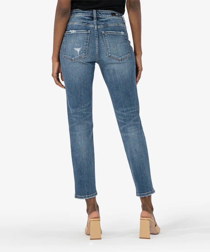 Rachael Hi Rise Mom Jean Teaching Wash