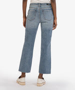 Load image into Gallery viewer, Kelsey High Rise Fab Ab Ankle Flare Acclimated Wash
