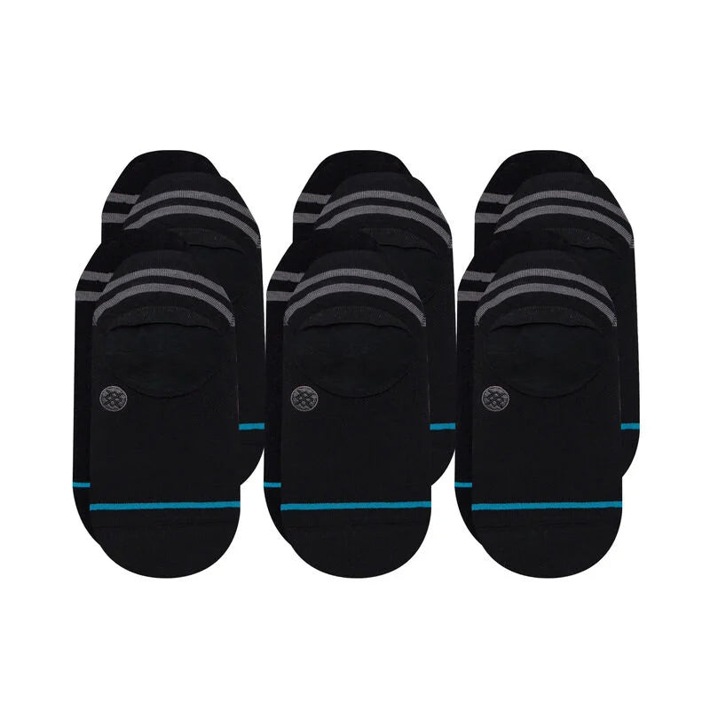 Gamut 2 Black No Show Socks