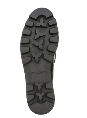 Balin Block Heel Loafer - Burgundy Brown