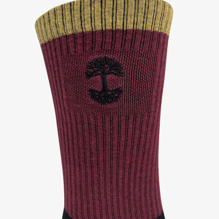 Color Block Sock Brown- Unisex