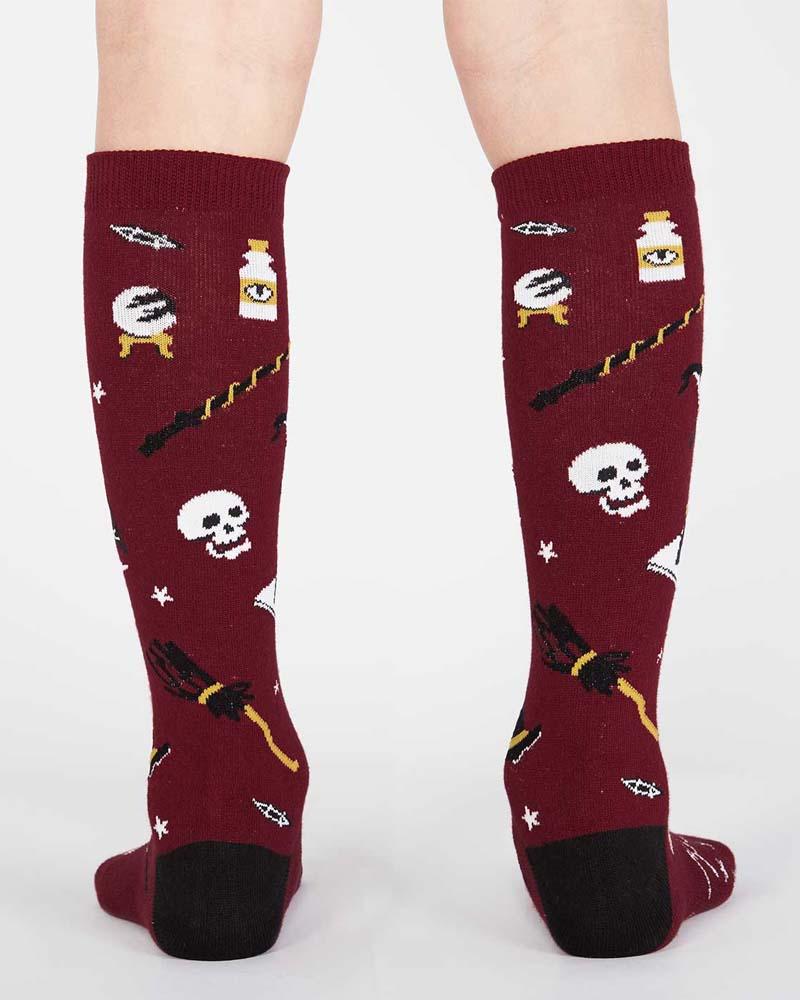 Spells Trouble Youth Knee Hi Socks