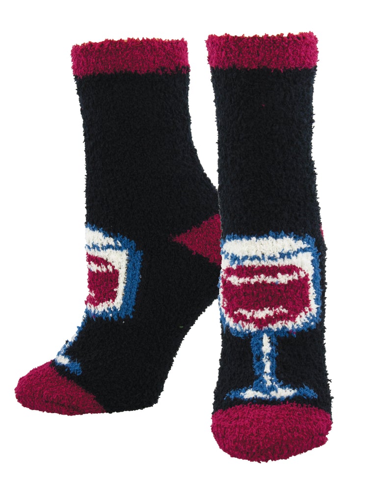 Warm and Cozy Wine Wednesday Women's Socks
