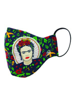 Load image into Gallery viewer, Face Masks Frida Kahlo Flower
