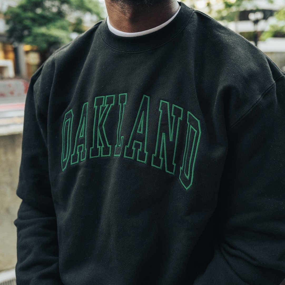 Collegiate Applique Crew