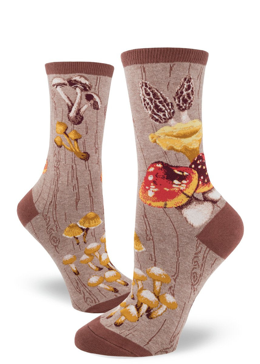 Mushroom Women's Crew Socks