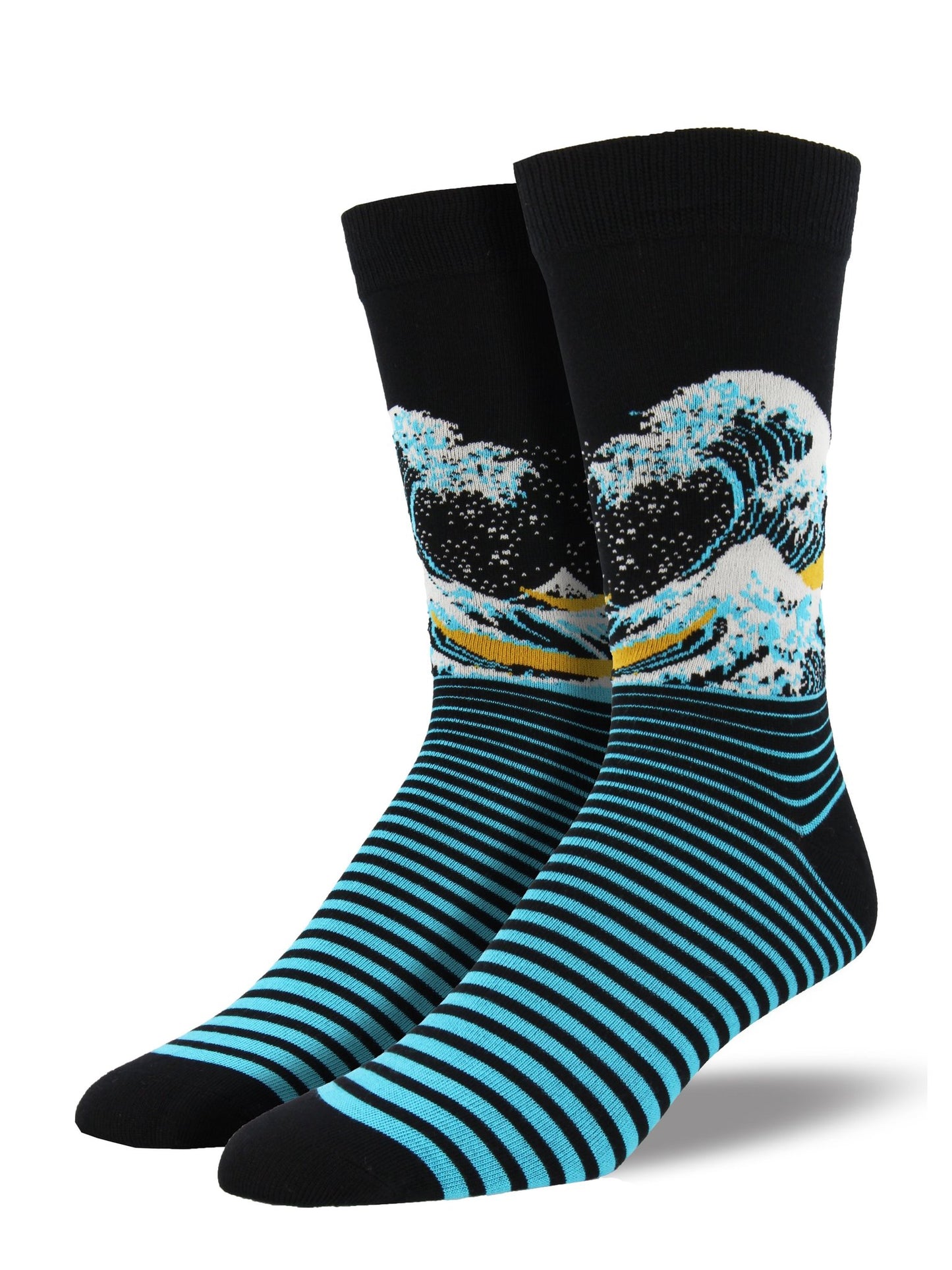 The Wave Men's Bamboo Socks