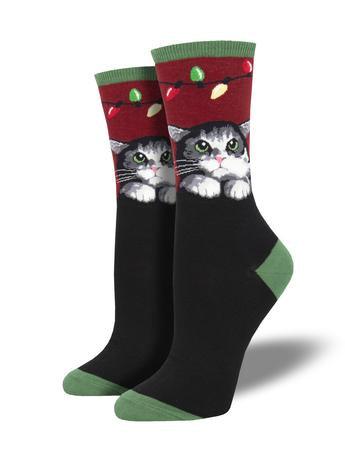 Purrty Lights Socks