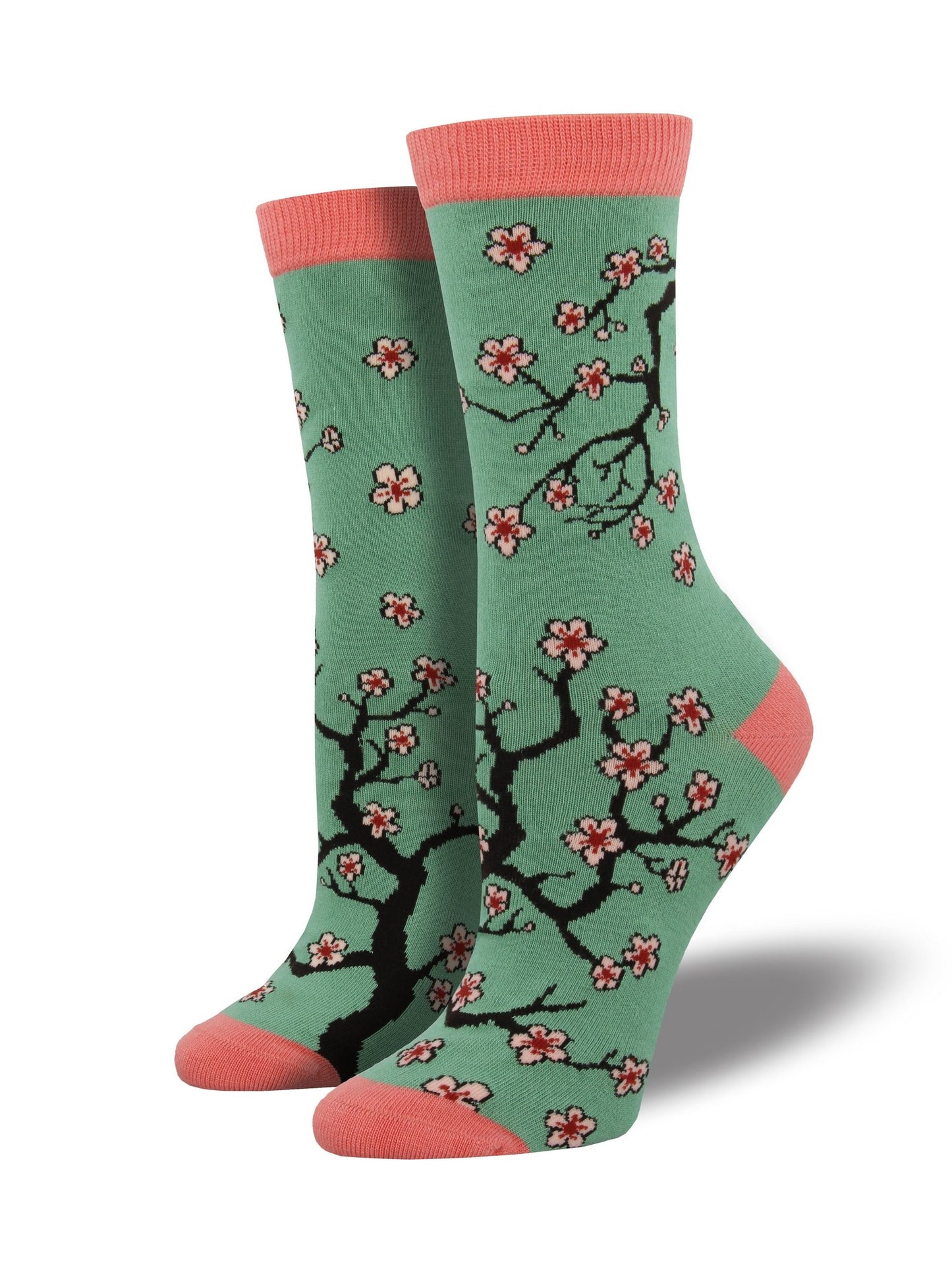 Cherry Blossom Women's Bamboo Socks