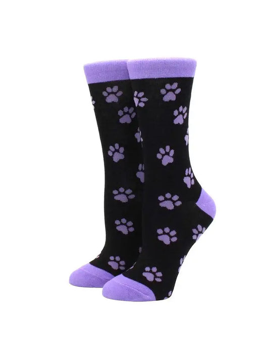 Purple Paw Women's Socks