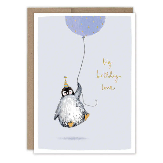 Penguin Birthday Card