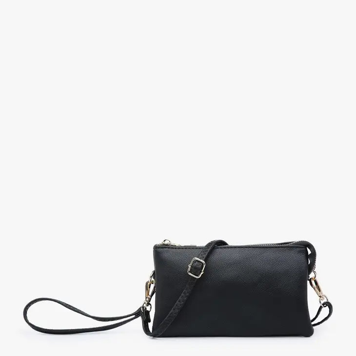 Three Compartment Crossbody/Wristlet