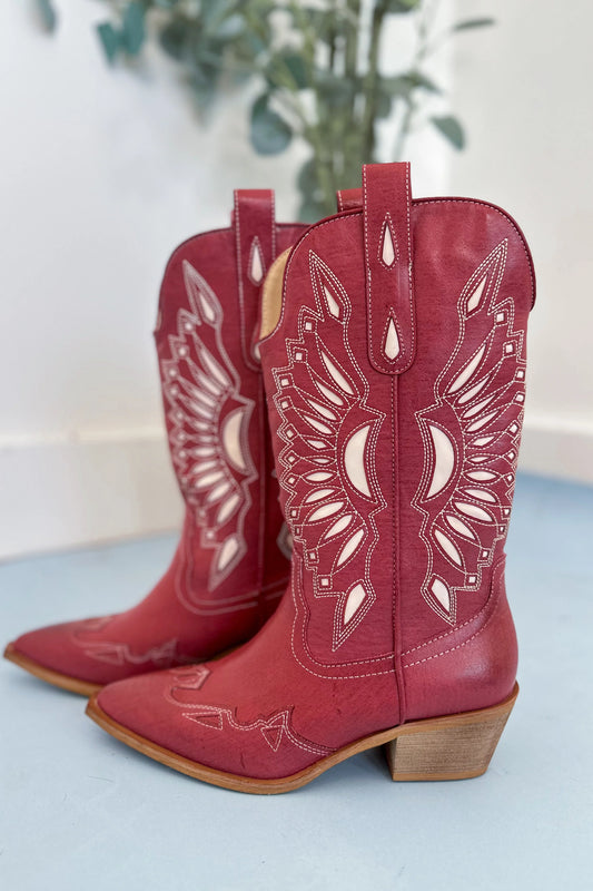 Britney Cut Out Western Boots