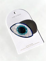 Load image into Gallery viewer, Hand-painted Evil Eye Claw Hair Clip | Eco-Friendly
