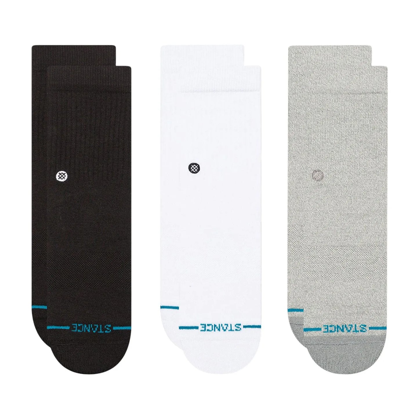 Icon Kids Crew Socks 3 Pack