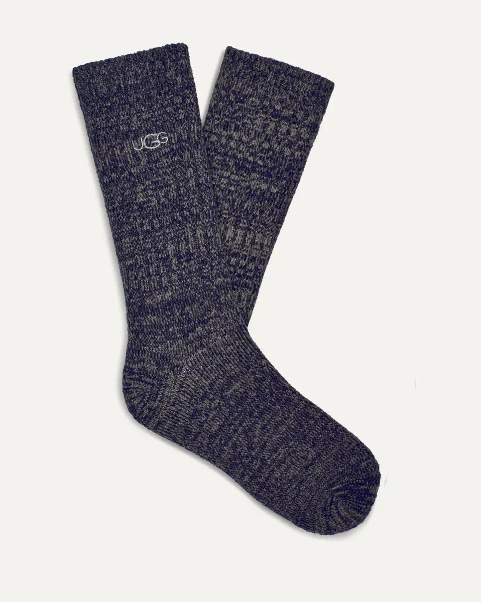 Trey Rib Knit Crew Sock