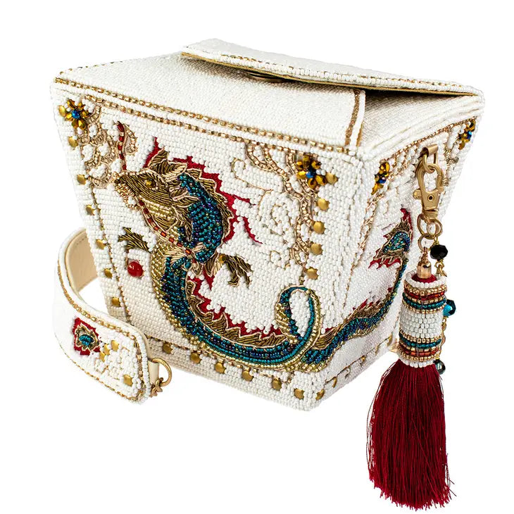 Noble Dragon Top Handle Handbag