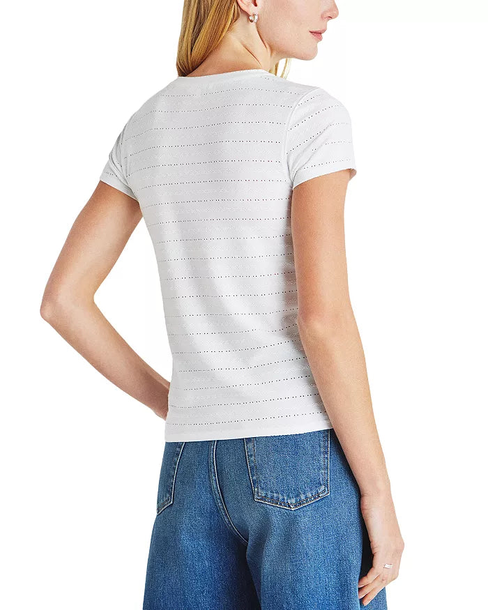 Palmer Pointelle Tee