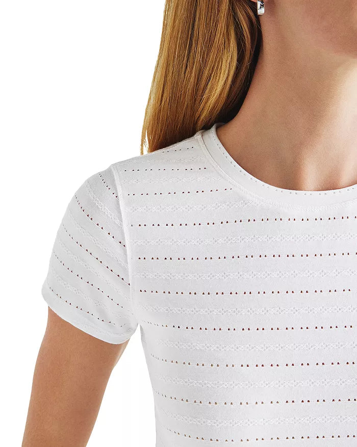 Palmer Pointelle Tee