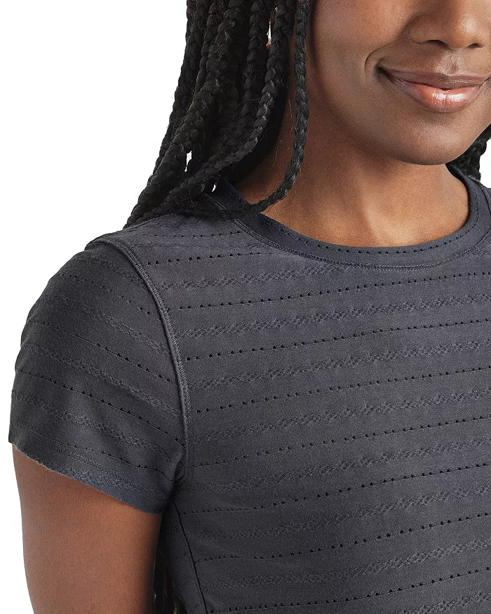 Palmer Pointelle Tee