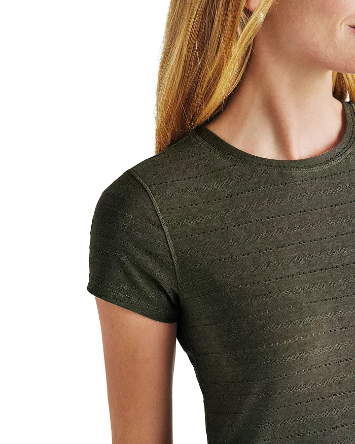 Palmer Pointelle Tee