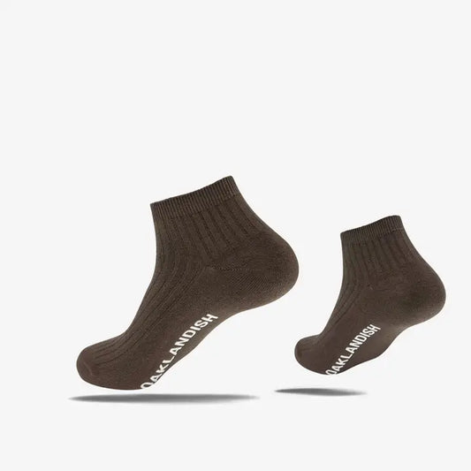 Oaklandish Grip Low Crew Sock Slate