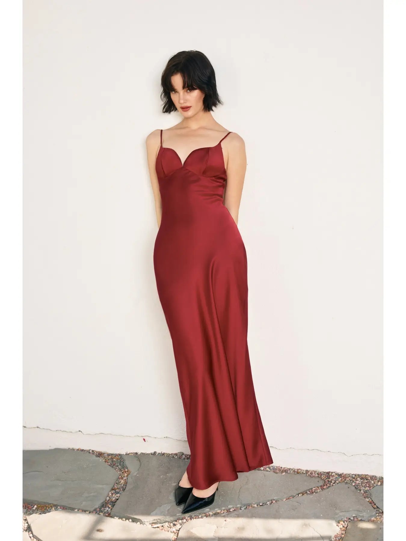 Going Out Cup Detail Maxi Dress