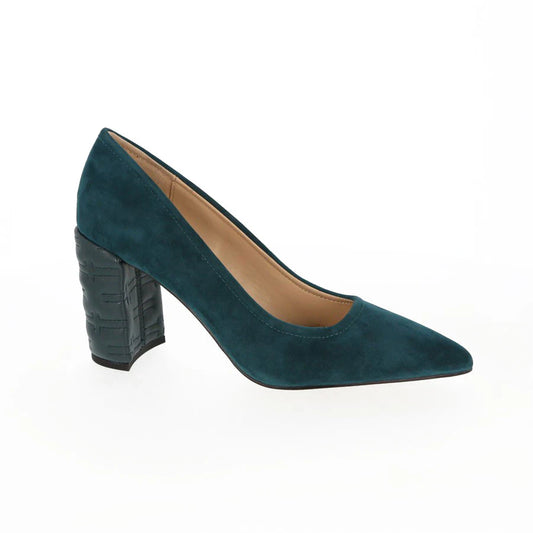 Boulevard Logo Heel Pump