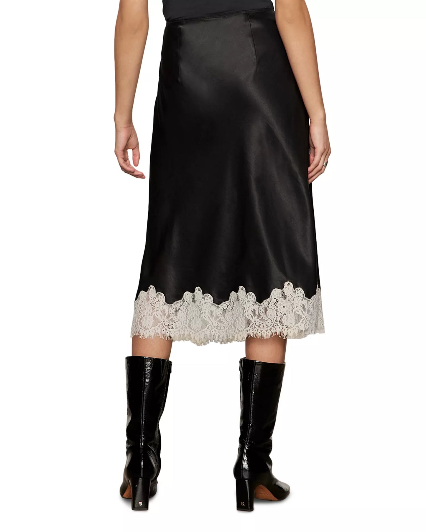 One Of A Kind Satin Skirt