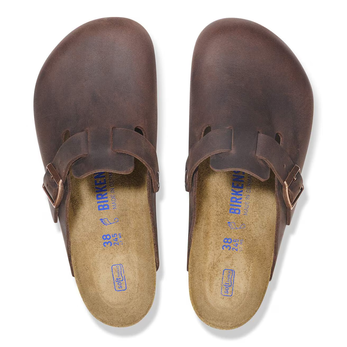 Boston Soft Footbed Oiled Leather