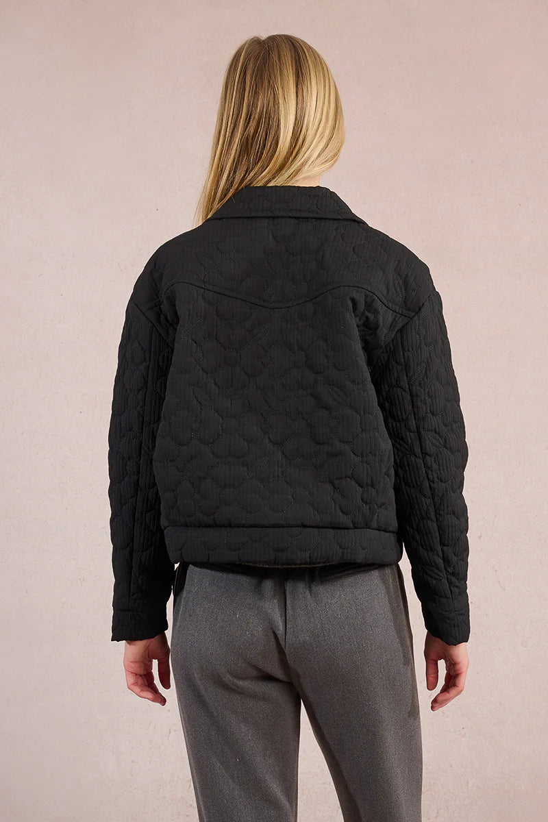 Black Quilted Jacket