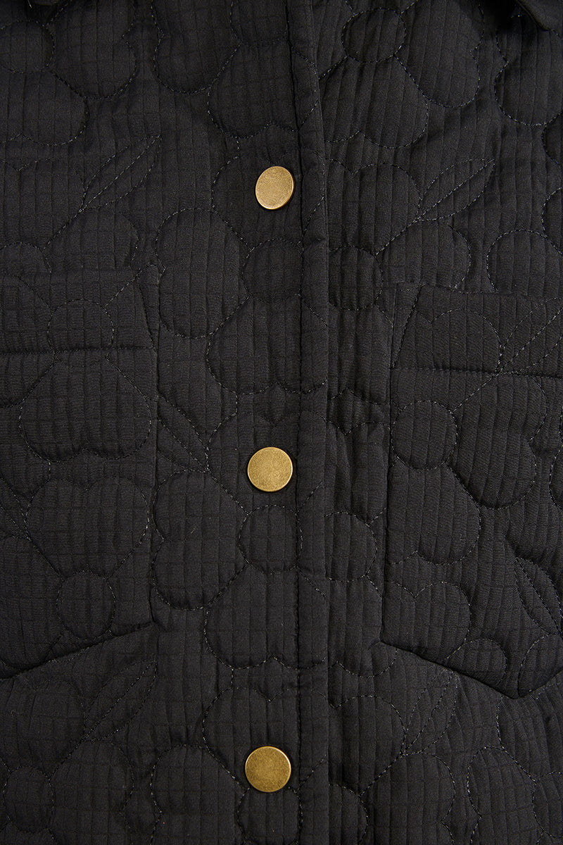 Black Quilted Jacket