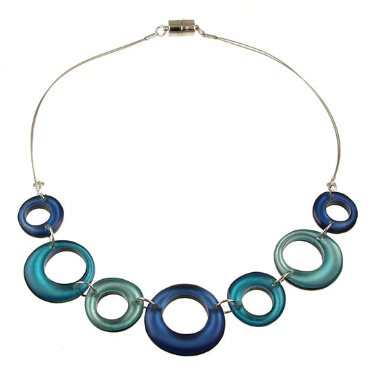 Hollow Circles Necklace 1723