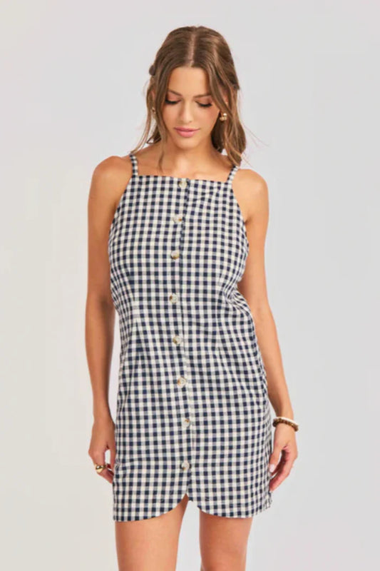 Mustang Gingham Dress