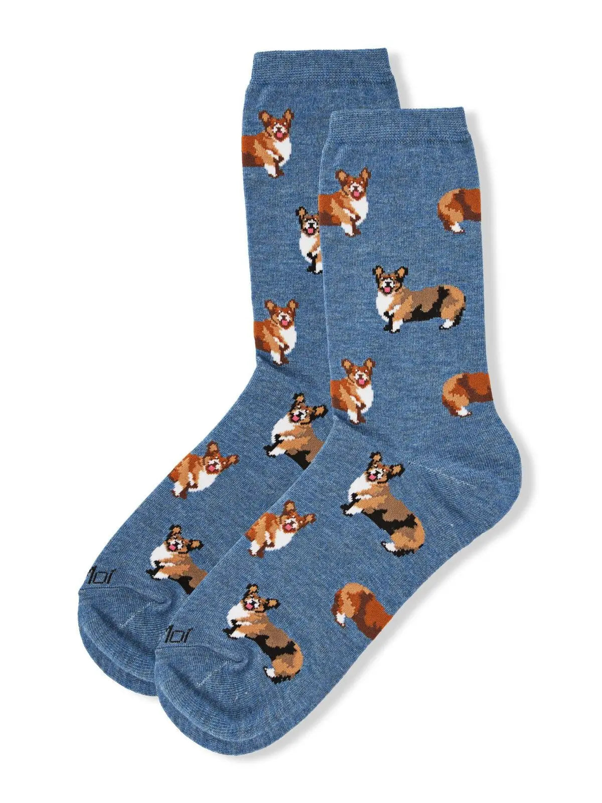Corgis Bamboo Women's Crew Socks