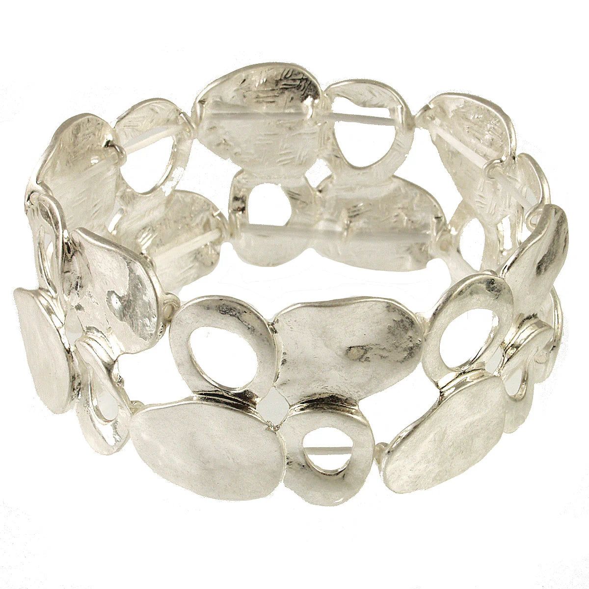Antique Silver Round Bracelet 2194