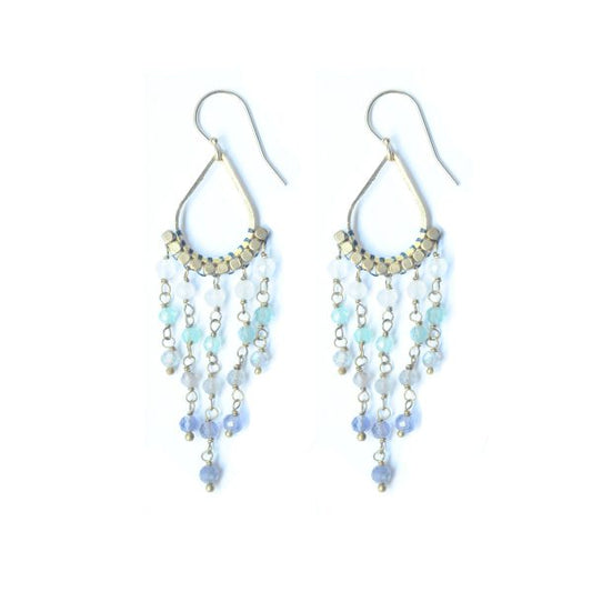 Gradient Chandelier Earrings