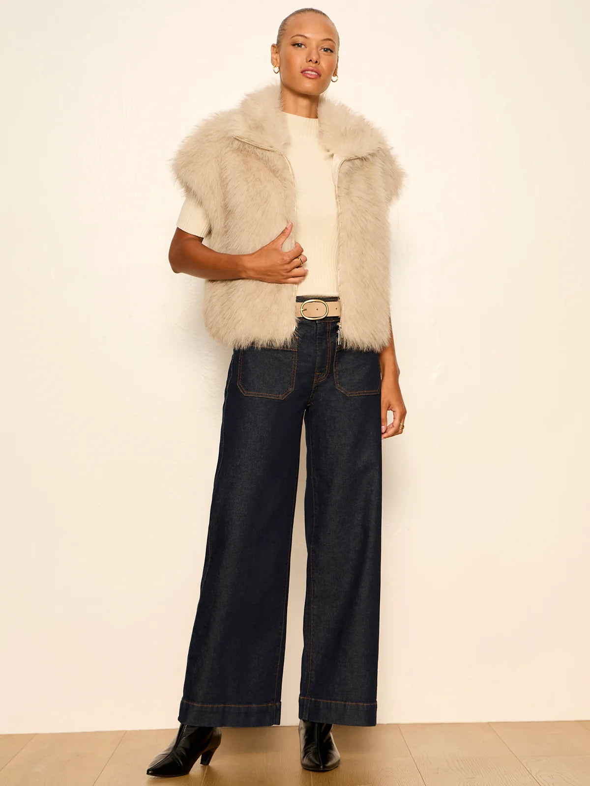 Chelsea Wide Leg Crop Pants - Too Much
